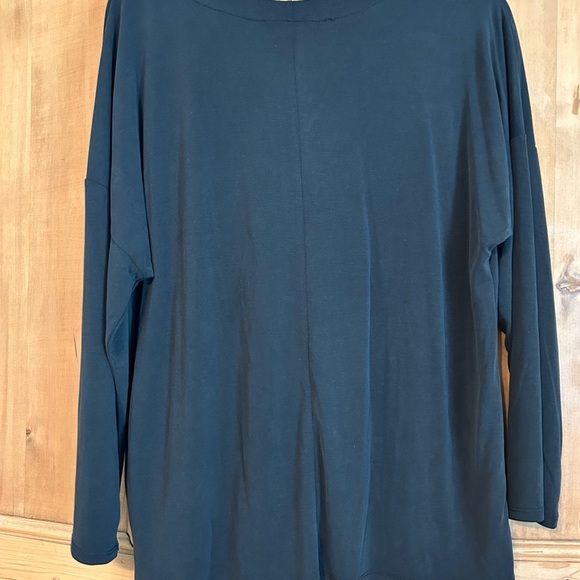Lucky Brand Women’s Black V-Neck Blouse Size Large - Picture 2 of 6